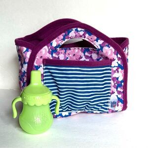 Baby Alive Replacement Parts Sippy Cup & Diaper Change Bag Doll Accessory Hasbro